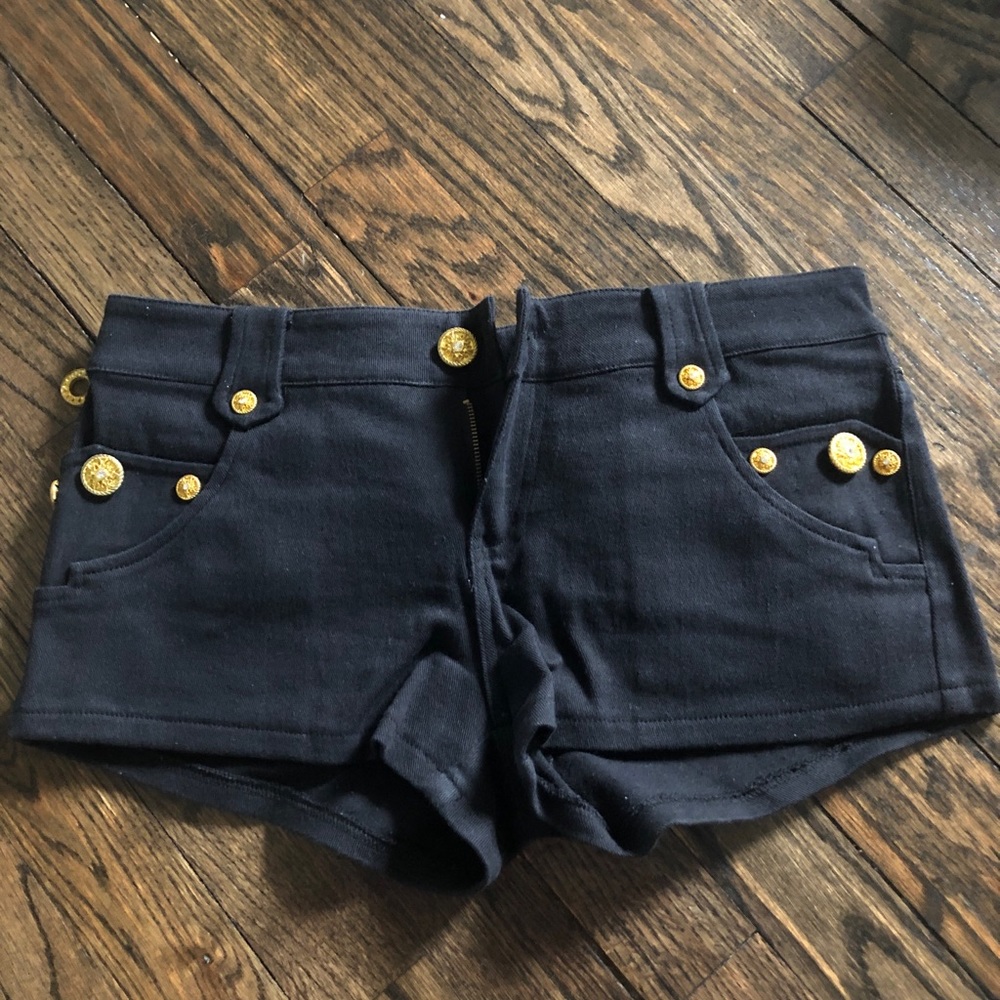 Black and Gold designer shorts ✨